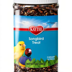 Kaytee Songbird Treat Jar Canary & Finch 9 oz Nutritious Seed Mix-0