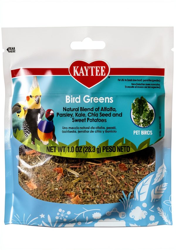 Kaytee Bird Greens Treat 1 oz (2 Pack) – Chia Kale Sweet Potato-1