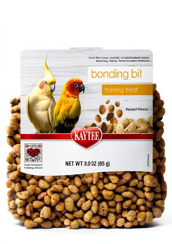 Kaytee Bird Bonding Bits Training Treat 3 oz Omega‑3 for Conures-0