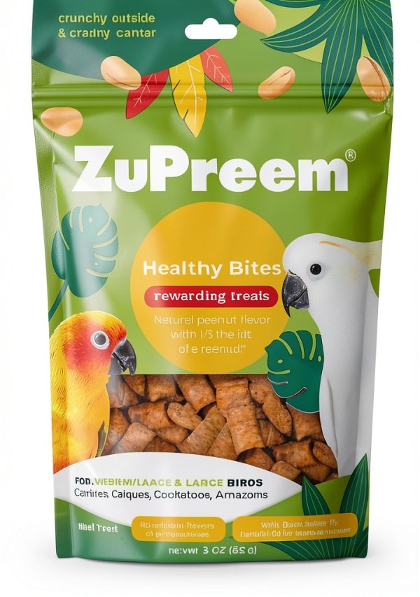 ZuPreem Healthy Bites 3oz Bird Treat No Artificial Preservatives-0