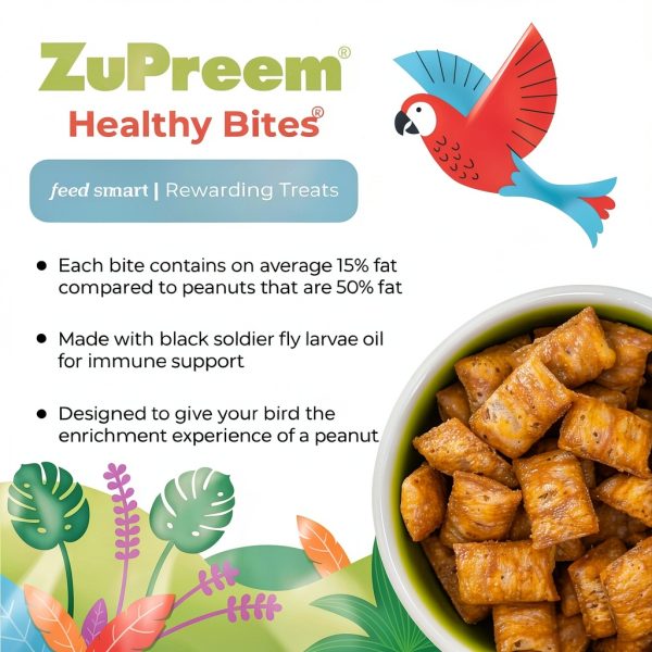 ZuPreem Healthy Bites 3oz Bird Treat No Artificial Preservatives-2