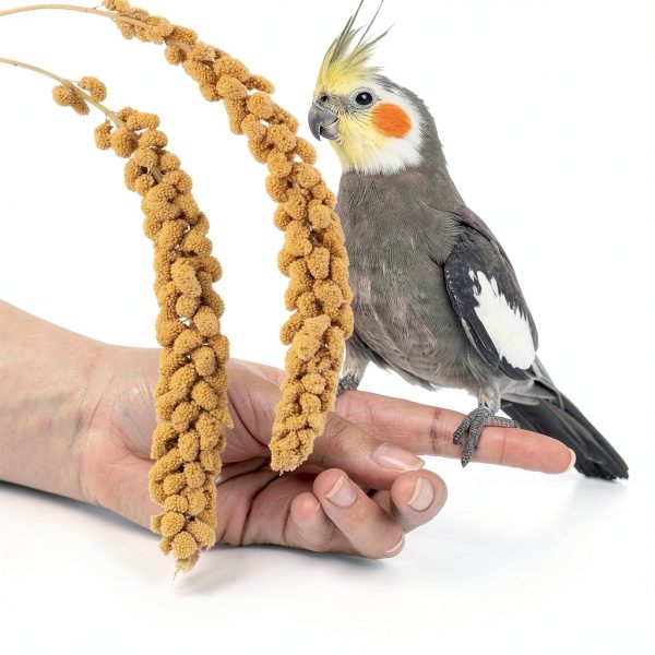 RANZ Millet Spray Bird Treat 1LB Harvested Sun-Dried Snack for Budgies-3
