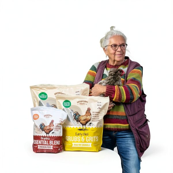 Chicken Feed Hatortempt 10lb Mealworms & Fly Larvae with Calcium-7